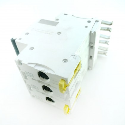 Schneider Electric iKQ D63A C63 63A 63 Amp 3 Pole Phase MCB Circuit Breaker Type D